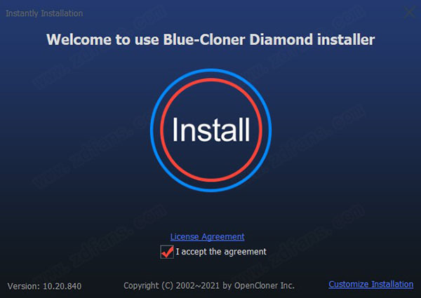 Blue-Cloner Diamond 2021