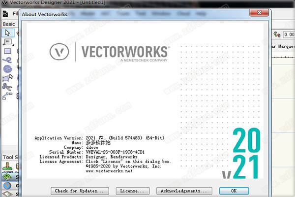vectorWorks InteriorCAD 2021 F2破解补丁