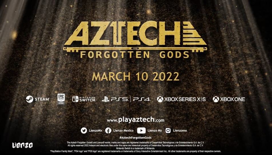 独立动作游戏《阿兹特克：遗忘诸神》发售日预告公布(阿兹特克祭典)